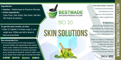 Bio20 Dosage And Administration (Bio20 Skin Solutions)